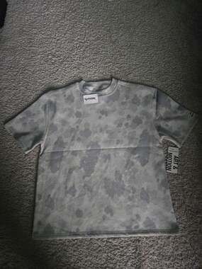 Fleece Factory Art & Motion Tie-Dye Short Sleeve T-Shirt Grey M